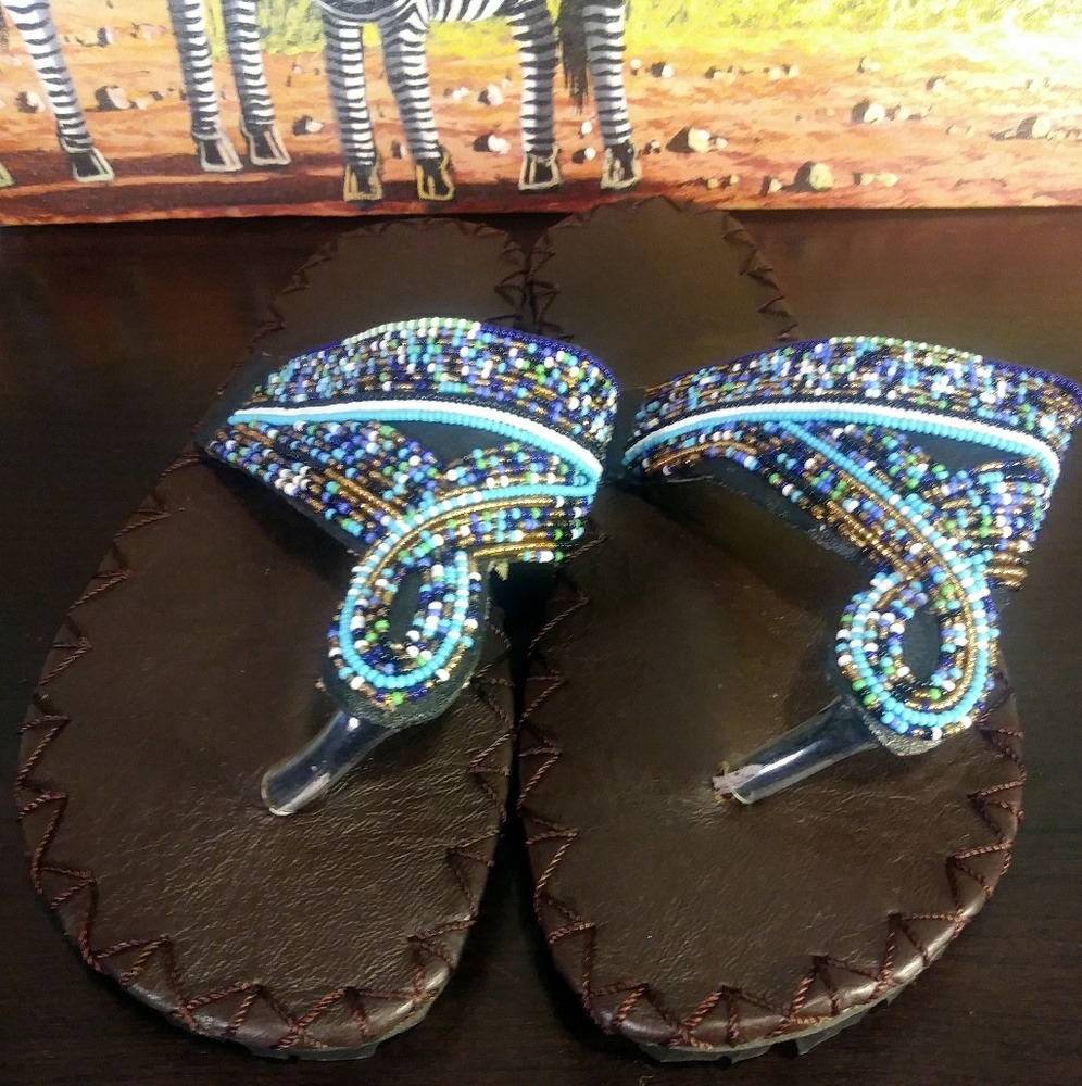 Women's Size 9 Leather Sandles
